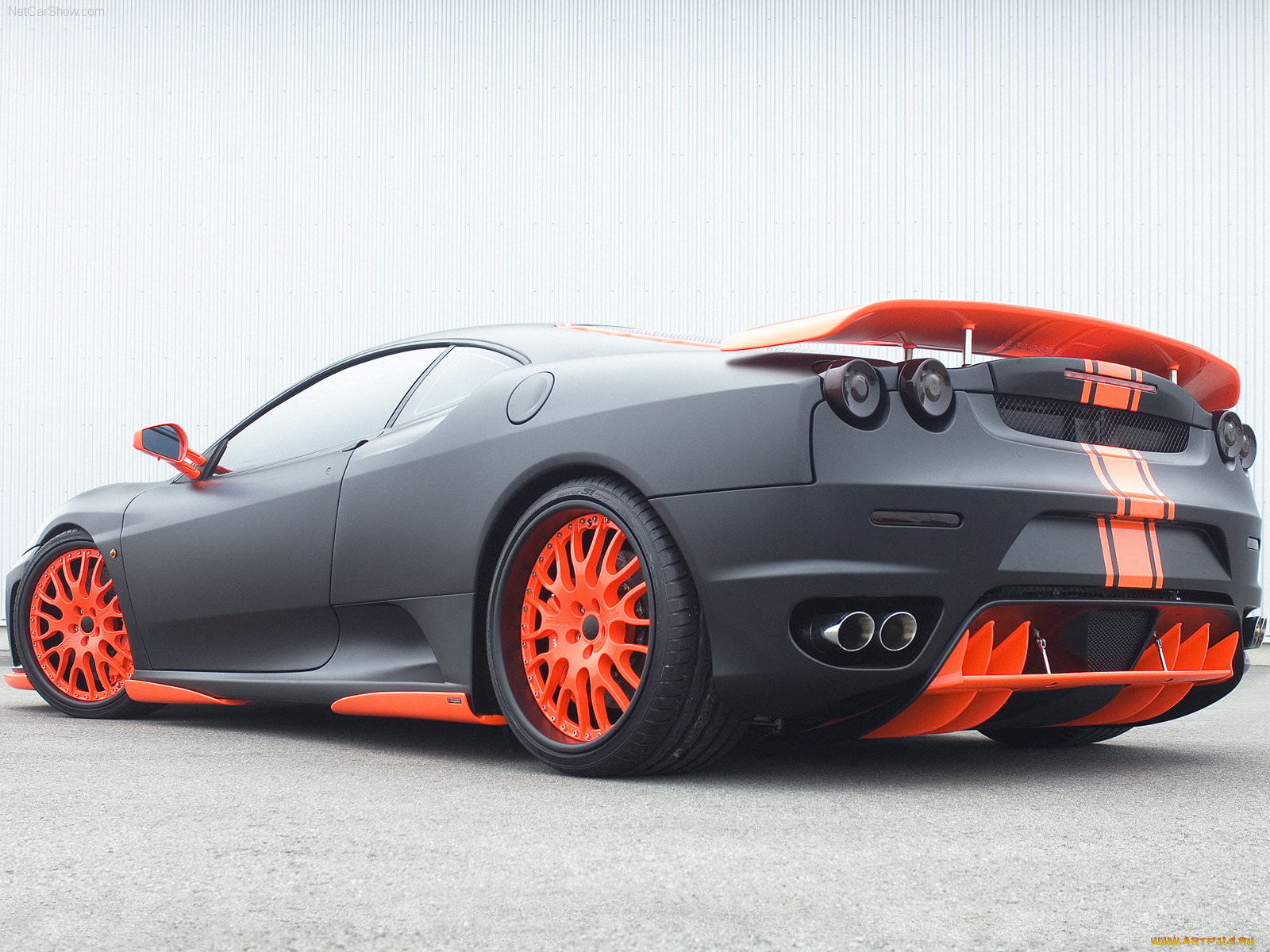 hamann, ferrari, f430, black, miracle, 2007, 